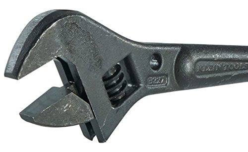  [AUSTRALIA] - Klein Tools 3227 Adjustable Wrench, Spud Wrench for Up to 1-5/16-Inch Nuts and Bolts, 10-Inch, with Tether Hole