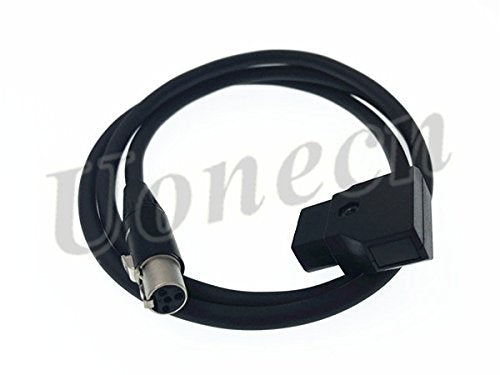  [AUSTRALIA] - D-Tap to Mini XLR 4 pin Female Power Cable for TV Logic Monitor VFM-056W/058W