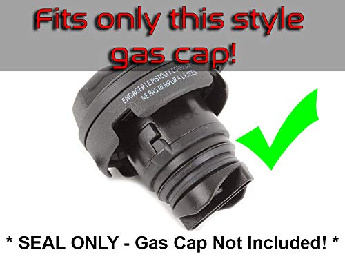 RKX Gas cap replacement seal Fuel FLAT STYLE Compatible with Volkswagen VW mk5 mk6 petrol (1) - LeoForward Australia