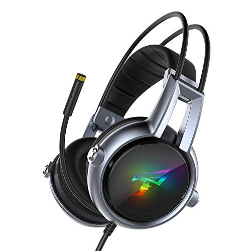  [AUSTRALIA] - Somic E95-20th Gaming Headset with 7.1 Surround Sound, Noise Canceling Mic, Compatible with PC, PS4, Xbox One Controller(Adapter Not Included)