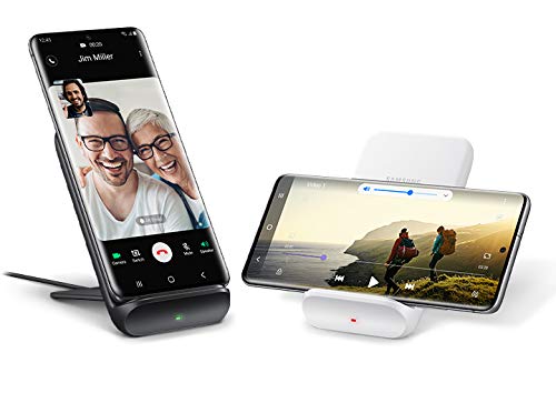 SAMSUNG Electronics Wireless Charger Trio, Qi Compatible - Charge up to 3 Devices at Once - for Galaxy Phones, Buds, Watches, and Apple iPhone Devices, Black (US Version) - LeoForward Australia