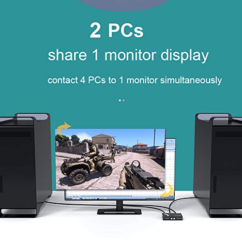  [AUSTRALIA] - MT-VIKI 2 Port VGA Switch Video Selector Switcher Box (2 Input 1 Output) 2 in 1 out