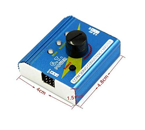 G.T. Power Servo Tester Multi 3CH ECS Consistency Speed Controler Checker CCPM Master for RC Helicopter Car Boat - LeoForward Australia