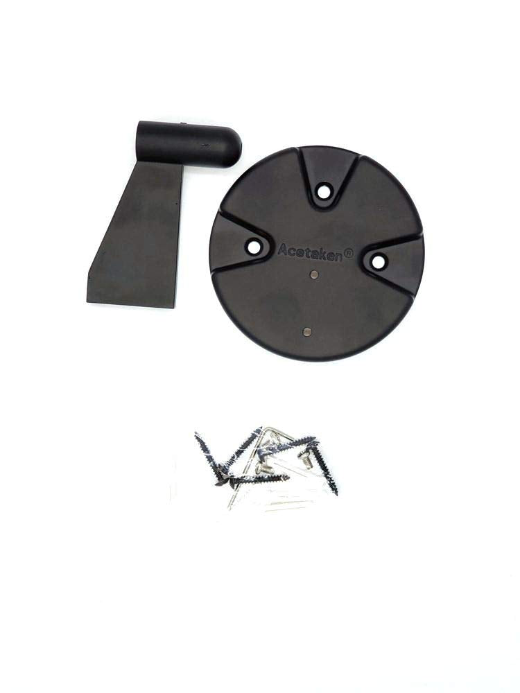  [AUSTRALIA] - Wall Mount for Suspension Boom Arm, Round Plate and Attaching Holder Piece Compatible with Microphone Stand,Mobile phone Stand,Webcam Stand