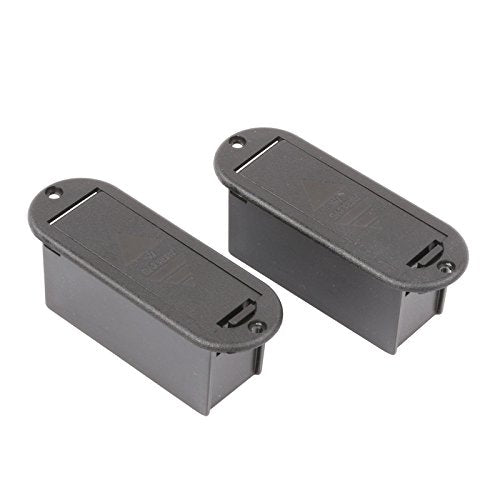 9V Battery Box Case Holder for Active Guitar Bass Pickup (Pack of 2) - LeoForward Australia