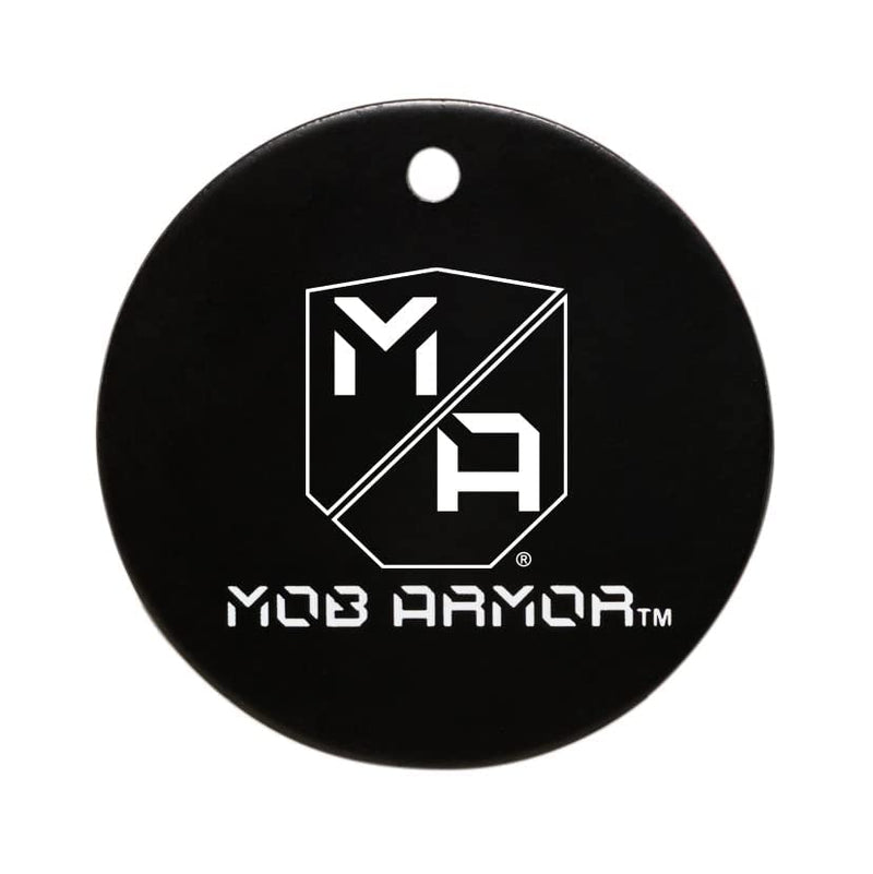  [AUSTRALIA] - Mob Armor Mounting Discs - Compatible with MobNetic Pro 90 & Mob Magnetic Phone Mount for Car - Adhesive Steel Discs for Magnetic Car Phone Mount Vehicle Accessory - (Black 4-Pack) 4 Pack