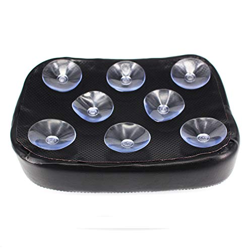  [AUSTRALIA] - Goldfire Motorcycle Rear Passenger Cushion Suction Cups Pillion Pad Suction Seat Compatibility For Harley Dyna Sportster Softail Touring XL 883 1200 (8 Cup) 8 Cup