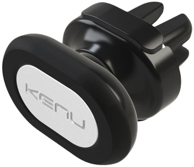  [AUSTRALIA] - Kenu Airframe Magnetic Phone Car Mount for Air Vent - Portable Mobile Holder - 360 Degree Rotation - 6 Powerful Magnets with 1 Reusable Steel Plate - Use with Latest iPhones, Samsungs, and Androids