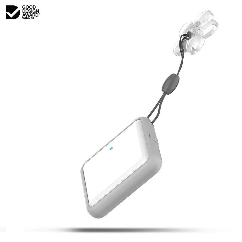 PHEW (2021) Fastest Call, Lost Notification, Stable Connection, 170ft Range, Replaceable Battery, My Bag, car Key, Dog, cat, Gift, Good Design Award, CES 2021 1 White - LeoForward Australia