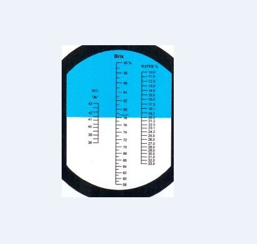 Ade Advanced Optics AO-81150-14 Sugar/Honey/Brix Refractometer Tester, 58 to 90% Range - LeoForward Australia