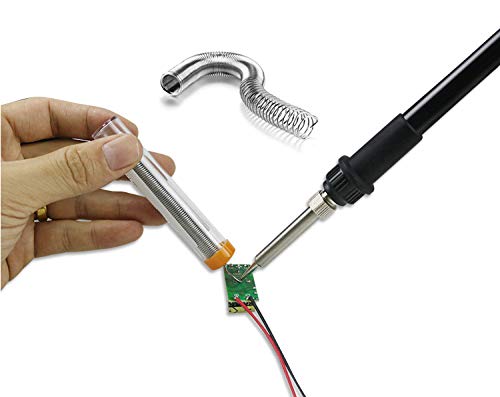  [AUSTRALIA] - Soldering Iron Tip Cleaner, 0.6 mm solder wire (1.76 oz / 50 g), 0.8 mm solder wire (0.35 oz / 10 g), for welding and DIY