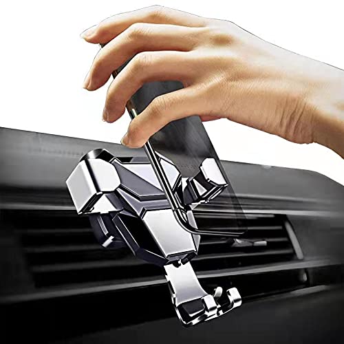  [AUSTRALIA] - ZHSH Gravity Phone Holder for Car Vent, Aluminum Alloy Mobile Mount, Upgrade Auto Lock Cellphone Cradles Fit for All Smartphones (Goleden) Goleden