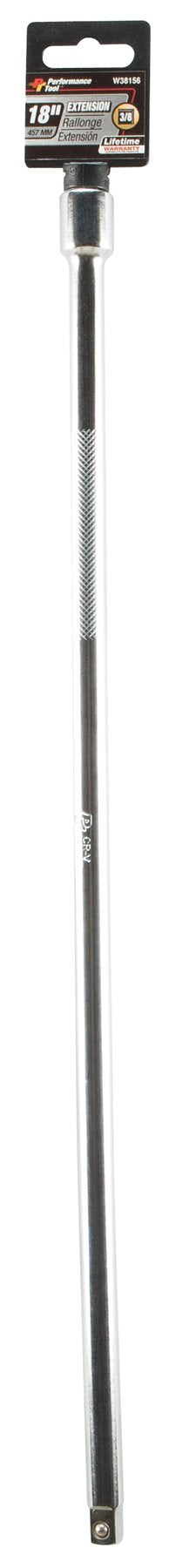  [AUSTRALIA] - Performance Tool W38156 3/8-Inch Dr 18-Inch Extension 3/8" Drive Extension Bar, 18"