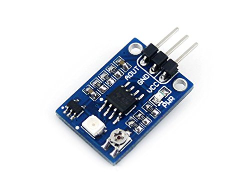  [AUSTRALIA] - Waveshare DC3.3-5V 200nm-370nm Response Wavelength UV Detection Sensor Module Ultraviolet Ray UV Sensor Module