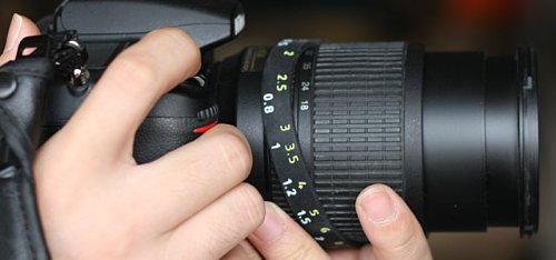  [AUSTRALIA] - DSLRKIT Photographer's Wristband Set Stop Lens Zoom Creep (Aperture+Focus+Focal Length)