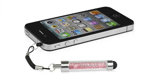 Macally PenPalMiniP Miniaturized Stylus with Earphone Plug - Retail Packaging - Pink Standard Packaging - LeoForward Australia