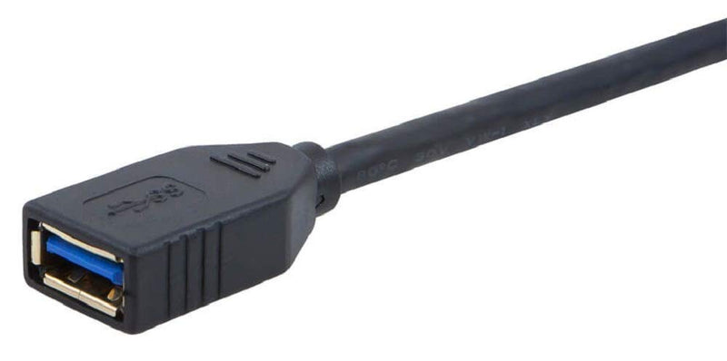  [AUSTRALIA] - Monoprice Select Series USB 3.0 A to A Female Extension Cable 6ft use with Playstation, Xbox, Oculus VR, USB Flash Drive, Card Reader, Hard Drive, Keyboard, Printer, Camera and More! 6 Feet