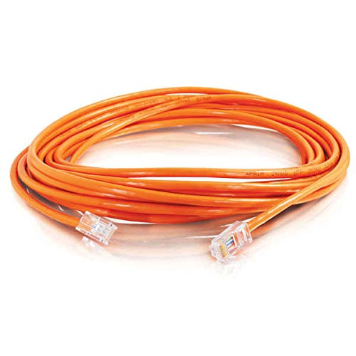  [AUSTRALIA] - C2G 24502 Cat5e Crossover Cable - Non-Booted Unshielded Network Patch Cable, Orange (5 Feet, 1.52 Meters) 5 Feet Crossover UTP