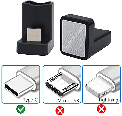  [AUSTRALIA] - 2X 90 Degree USB C Type C Male to Female Adapter, USB-C USB 3.1 Type-C Male to Female Extension Adapter for Laptop & Tablet & Mobile Phone 2x