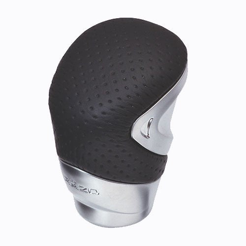  [AUSTRALIA] - Razo RA131A 'GT Advance 2' Silver/Black 340 Grams Perforated Leather Short Shift Knob