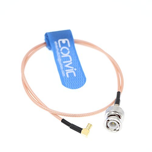  [AUSTRALIA] - Eonvic Cables-BNC Male to SMB Female Right Angle RF RG316 Coax Pigtail Signal Cable BNC Male to SMB Female Cable