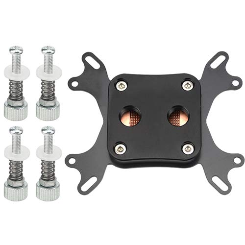  [AUSTRALIA] - BXQINLENX Professional Universal CPU Water Cooling Block for Intel/AMD Water Cool System Computer Black