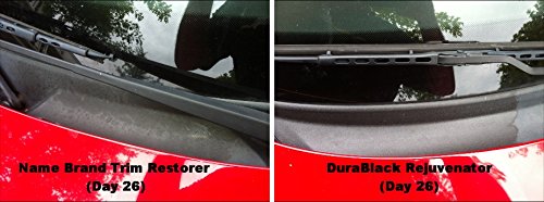  [AUSTRALIA] - JJI Technologies DuraBlack Automotive Black Trim Rejuvenator - 12 Month No Color Fading - 8oz Bottle