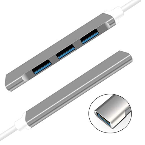 AUMIDO USB 3.0 Hub, USB Hub Data Expander Cable Hub Portable 4-Port USB Splitter with SD/TF Card Reader & 3 Ports USB 3.0 [5Gbps Transfer] - LeoForward Australia