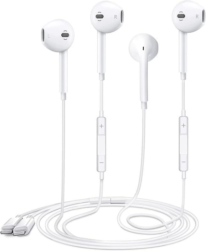  [AUSTRALIA] - 2 Pack-Apple Headphones Wired iPhone Earbuds with Lightning Connector [Apple MFi Certified] Earphones with Built-in Microphone & Volume Control Compatible with iPhone 13/12/11/XR/XS/X/7/8/8Plus/SE 2PC-Lightning