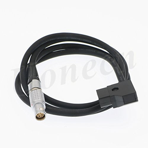  [AUSTRALIA] - for Anton Battery Power Cable D-Tap to FGJ 6 Pin Female Flexible Soft Cable for Red Scarlet Epic Camera