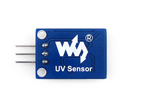  [AUSTRALIA] - Waveshare DC3.3-5V 200nm-370nm Response Wavelength UV Detection Sensor Module Ultraviolet Ray UV Sensor Module