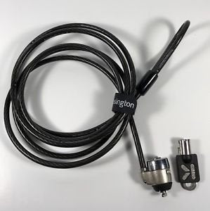  [AUSTRALIA] - Kensington Slim MicroSaver - Security cable - black - 6 ft