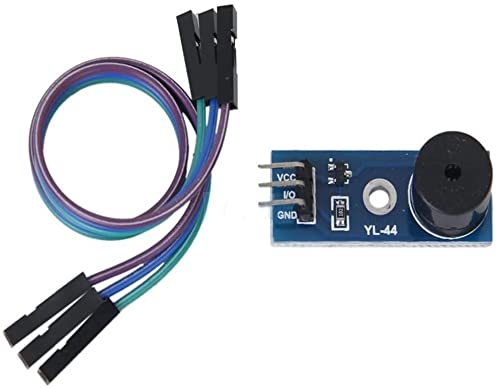  [AUSTRALIA] - RedTagCanada Active Buzzer Alarm Module Beep Sensor 3-Pin 3.3V-5V for Arduino Smart Car// 9012 Transistor 3 Wires Active Buzzer Alarm Sensor Module DC 3.3V- 5V
