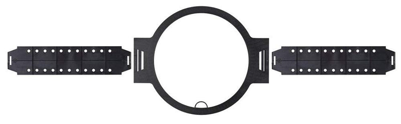  [AUSTRALIA] - Monoprice Rough-in Bracket for 6.5in Round Speaker (Each) Black 6.5 inches