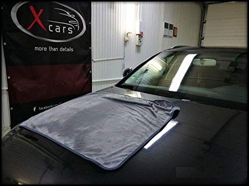  [AUSTRALIA] - Pro Detailing Super Twist Car Drying Towel for Car and Motorbike Paint Care, Cleaning, 70x90 550GSM