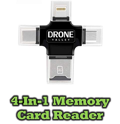 Drone Valley - 4-in-1 Memory Card Reader - LeoForward Australia