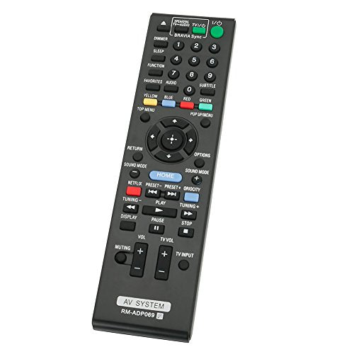 ZdalaMit RM-ADP069 Replace Remote Control Fit for Sony Audio Video AV System HBD-E580 BDV-N790W HB-DE3100 RM-ADP072 BDV-T58 BDV-T57 HBD-T79 HBD-E280 - LeoForward Australia