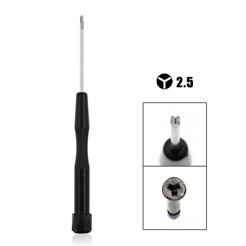  [AUSTRALIA] - LIFEGOO Triwing Screwdriver for Nintendo Wii, 2.5mm Y0 Triwing Screwdriver for Nintendo Products Wii DS Lite DSi 3DS GBA SP NDS Gamecube Gameboy Advance 1