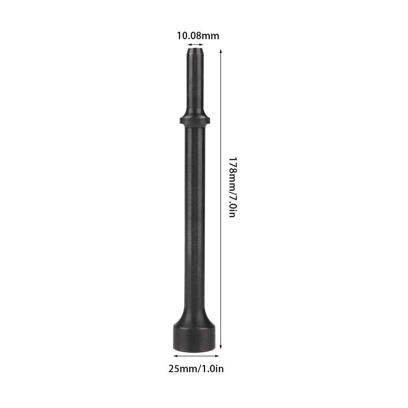  [AUSTRALIA] - Air Hammer Bit Set Chrome Molybdenum Steel Smoothing Pneumatic Drifts Hammer Bit Set Extended Length Impact Tool(178mm) 178mm