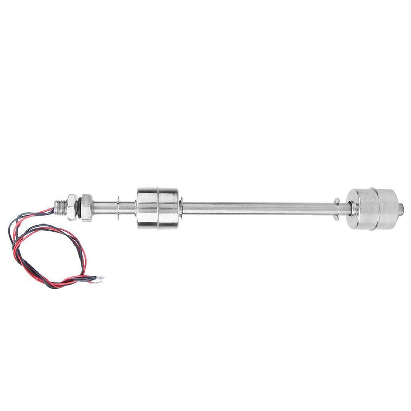  [AUSTRALIA] - Oumefar 304 Stainless Steel Float Switch Double Ball Water Level Sensor 10mm Liquid Level Detector for Tank Basin(200mm)