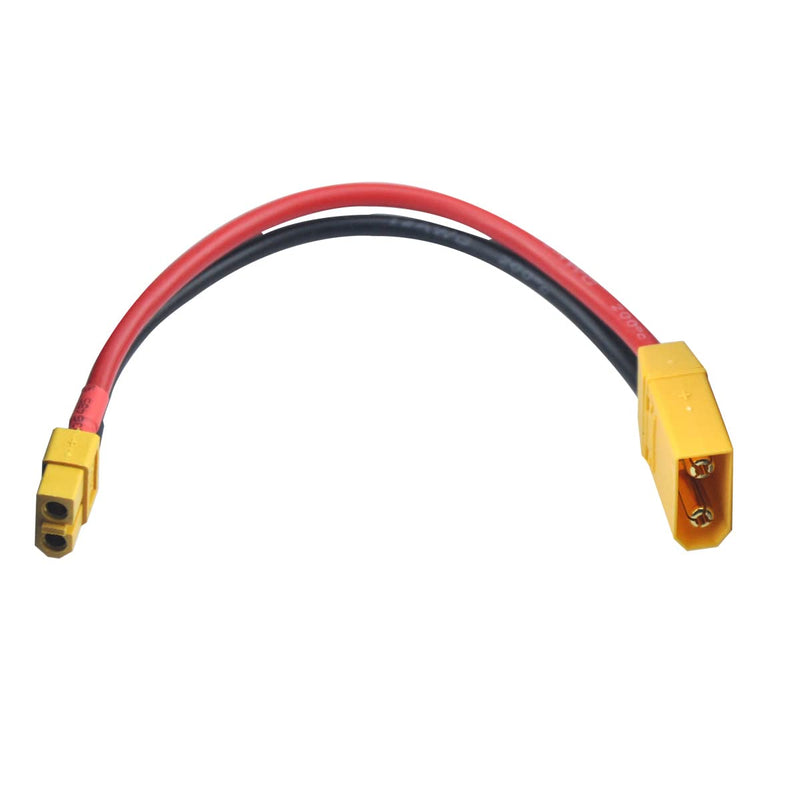  [AUSTRALIA] - 2 Sets XT60 Female to XT90 Male Adapter Cable 6inch 12awg Ebike Battery Wire XT90 to XT60 Adapter