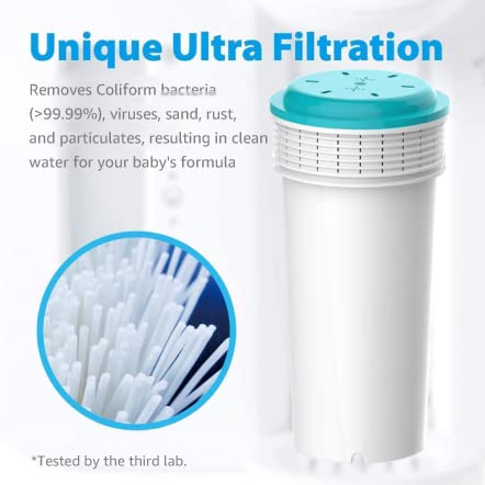  [AUSTRALIA] - Waterdrop Water Filter Cartridge Compatible with Tommee Tippee Closer to Nature Perfect Prep Machine Replacement Filter (2)