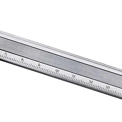  [AUSTRALIA] - Vernier Caliper 0-15cm Range High Precision Industrial Stainless Steel Vernier Caliper Shockproof Metric Measuring Tool