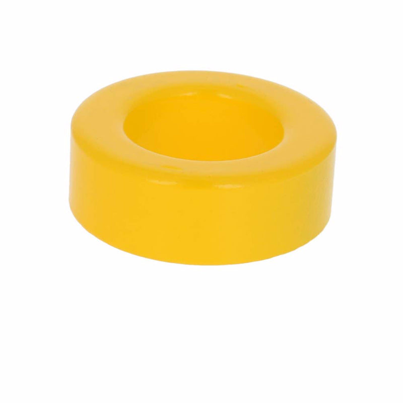 Fielect Toroid Core, Ferrite Chokes Ring Iron Powder Inductor Ferrite Rings, Yellow White 5pcs, 24.1 x 39.9 x 14.5mm - LeoForward Australia