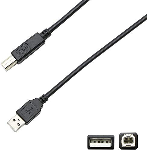 [AUSTRALIA] - USB Printer Cable 10FT/3Meter Compatible with HP Envy 5055 6455 6255 6055 7155 7855 8028,OfficeJet Pro 9015 9025 8025 8035 5255 8710 6968 6978,Laserjet Pro M479fdw M404dn M130fw M402n,DeskJet 3755