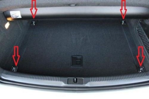 TrunkNets Inc Floor Trunk Cargo Net For AUDI A5 S5 RS5 2008-2020 NEW - LeoForward Australia