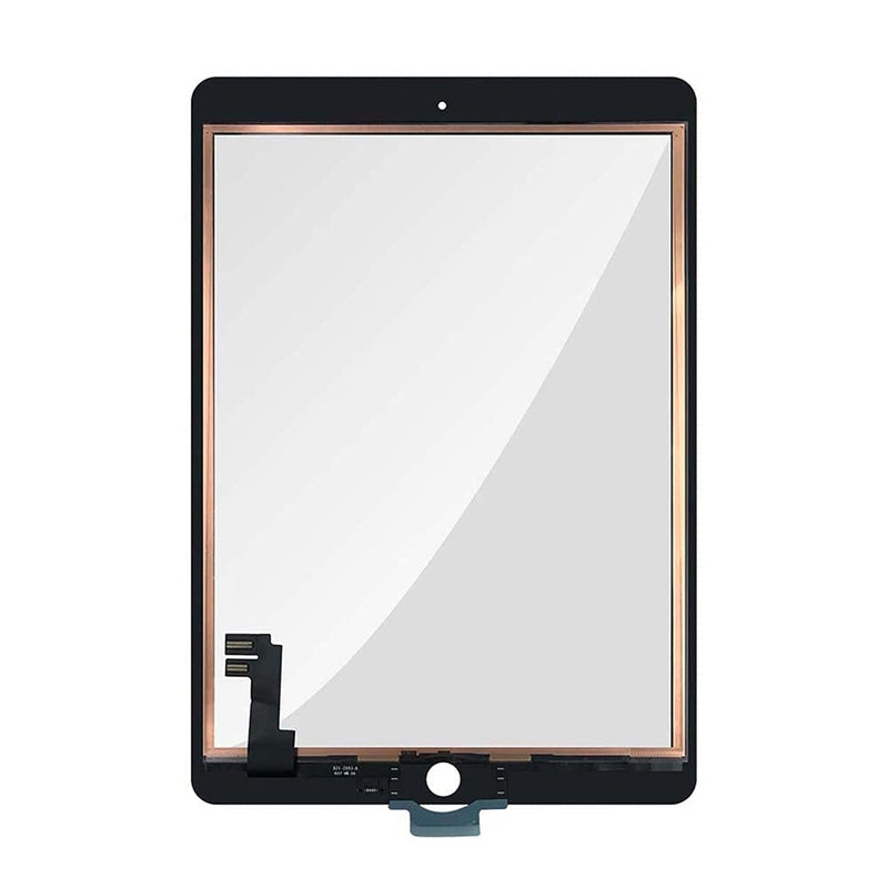  [AUSTRALIA] - for iPad Air 2 Screen Replacement,Air 2 2nd Gen 9.7 A1566 A1567 Touch Screen Digitizer Front Glass Repair Assembly(Only for Professional Person,Not LCD) PreInstalled Adhesive with Tools kit,Black Black