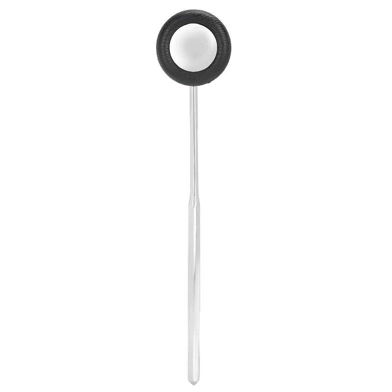  [AUSTRALIA] - Neurological reflex hammer with pointed tip, black round neurological hammer for superficial reactions, for exams