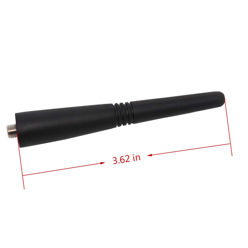 UHF Antenna Compatible for Motorola HT750 HT1250 HT1550 PR400 CP200 CP200D EX500 EX600 CP040 P1225 PMAE4003A PMAE4003 403-470MHz 3.5 Inch (3 Pack) - LeoForward Australia