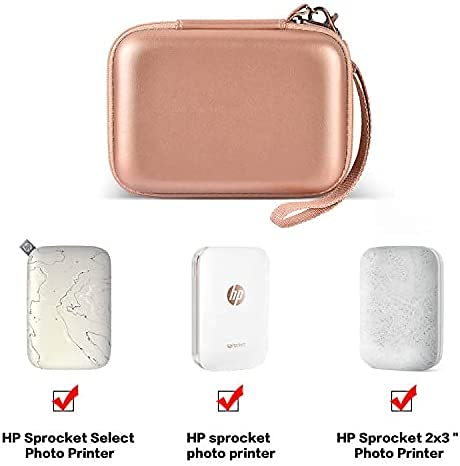  [AUSTRALIA] - Case Compatible with HP Sprocket Select Portable/ 2nd Edition Instant Photo Printer, Travel Carrying Organizer Holder Fits for Zink Photo Paper, USB Cable and More Accessories(Box Only)